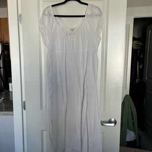 Aritzia White Maxi Dress